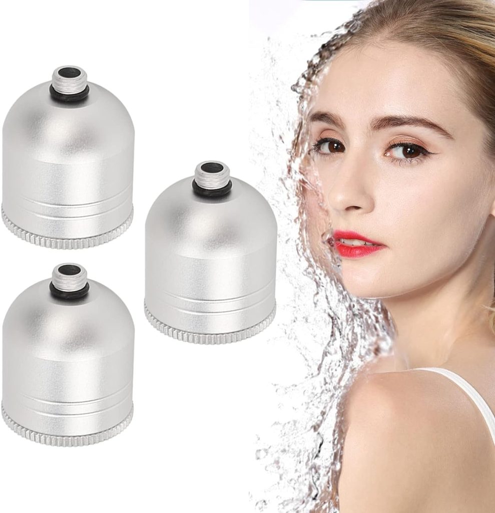 Airbrush Bottles 3pcs Replaceable Metal Cup for Facial Oxygen Sprayer Beauty Airbrush Accessories