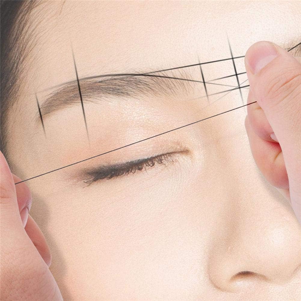 CHUSE Brow Mapping String for Microblading - Pre-Inked -1 mm Eyebrow Line Thread 66ft (20M)