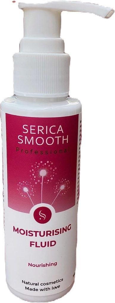 SERICA SMOOTH Moisturising Fluid, Lotion, Cream, Body, Post Depilation, Sugaring, Waxing, Travel size